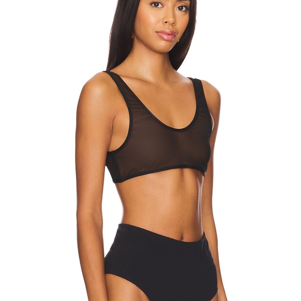 Anine Bing Karlin Black Bra Intimates Sleepwear